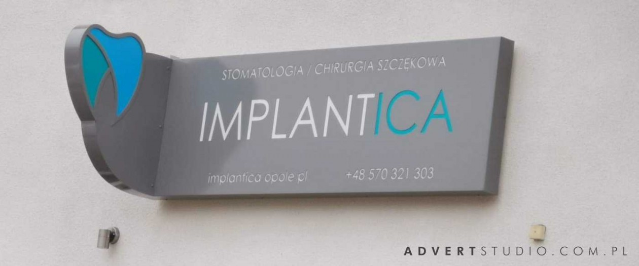 KASETON ŚWIETLNY dla Implantologii Implantica