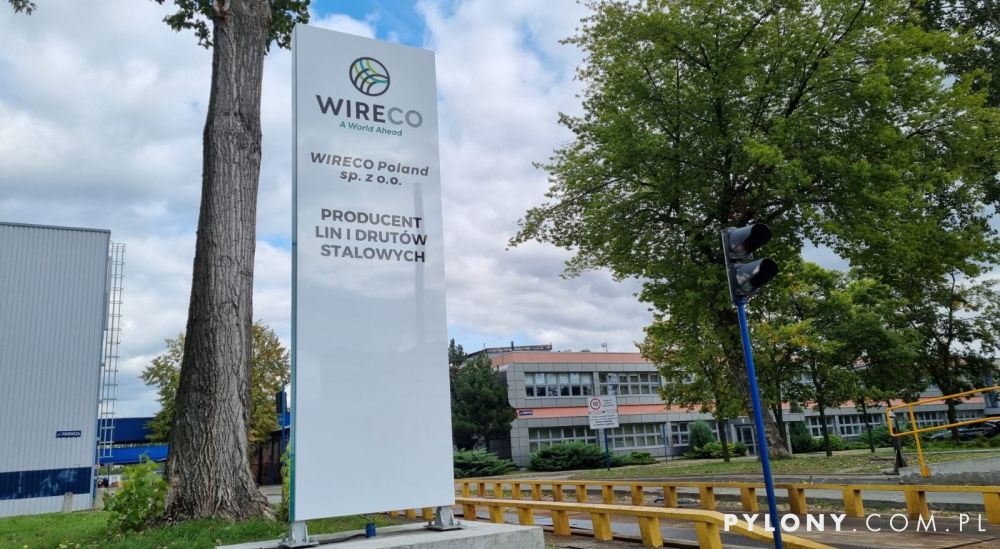 pylon reklamowy Wireco
