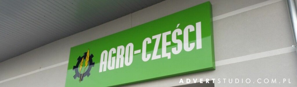 oznakowanie hurtowni Agro Czesci z Nysy -producent reklam advert opole