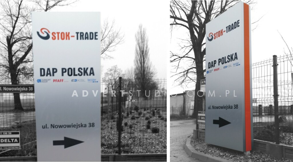pylon kierunkowy-producent pylonow Advert Opole